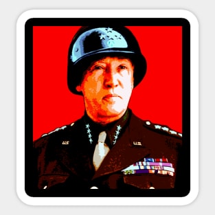 general patton Sticker